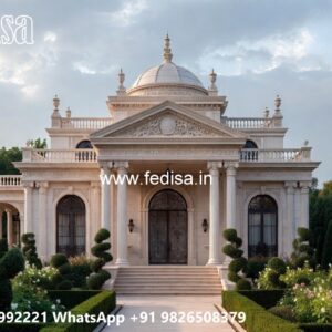 Luxury House Design with Elegant Front Yard Ideas No-562