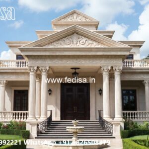 Luxury House Design with Elegant Exterior Finishes No-589