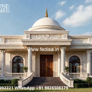 Classic House Design with Grand Front Elevation No-610