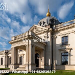 Classic House Design with Elegant Balcony Concepts No-614