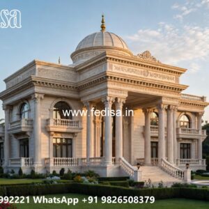 Classic House Design with Royal Living Room Ideas No-619