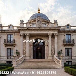 Classic House Design with Stunning Roof Architecture No-625
