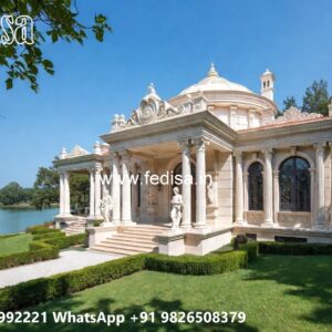 Classic House Design with Grand Entrance Ideas No-626