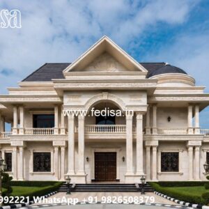 Classic House Design with Luxury Dining Room Ideas No-634