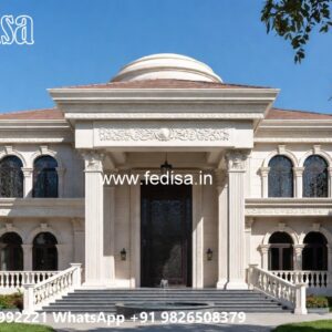 Elegant Classic House Design with Rich Textures No-652