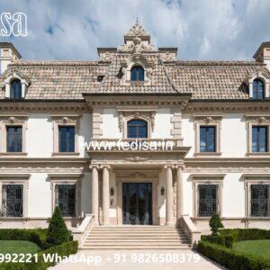 Elegant Classic House Design with Rich Architecture No-670