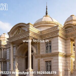 Classic House Design with Royal Decorative Details No-676