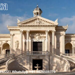 Classic House Design with Grand Staircase Styling No-695