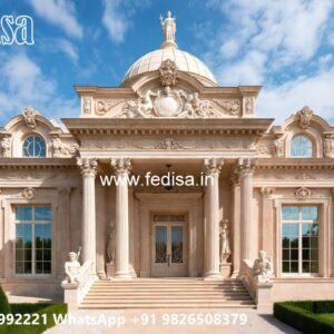 Classic House Design with Rich Marble Decor No-706