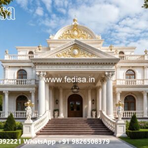 Classic House Design with Premium Garden Landscape No-716