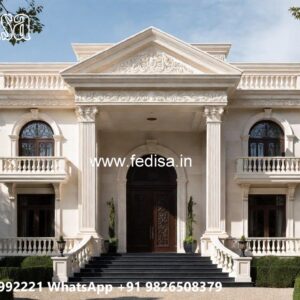 Classic House Design with Beautiful Open Courtyard No-719