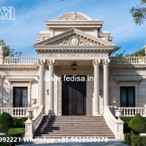 Classic House Design with Timeless Villa Architecture No-722