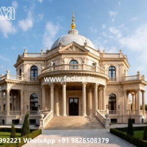Classic House Design with Traditional Royal Styling No-725