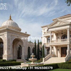 Classic House Design with Stylish Entrance Lighting No-730