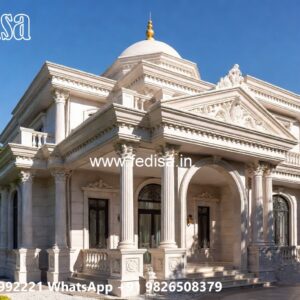 Classic House Design with Grand Living Room Concepts No-735