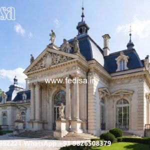 Classic House Design with Luxury Home Exterior Ideas No-745