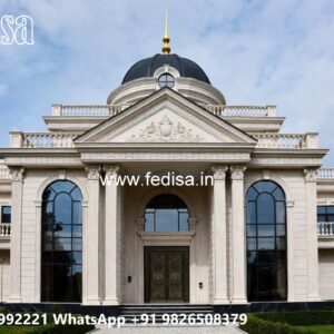 Classic Villa Design with Royal Exterior Style No-755