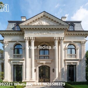 Classic Villa Design with Stunning Architectural Details No-776
