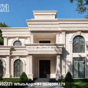 Timeless Classic Villa Design with Vintage Charm No-783