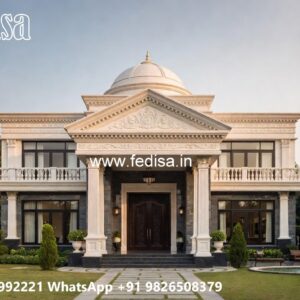 Classic Villa Design with Beautiful Terrace Spaces No-784