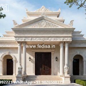 Classic Villa Design with Rich Architectural Charm No-798