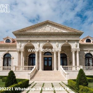 Classic Villa Design with Luxury Living Room Ideas No-805