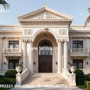 Classic Villa Design with Elegant Garden Concepts No-812