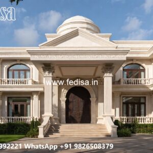 Luxury Classic Villa Design with Rich Marble Decor No-813
