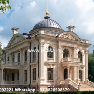 Classic Villa Design with Elegant Front Elevation No-841