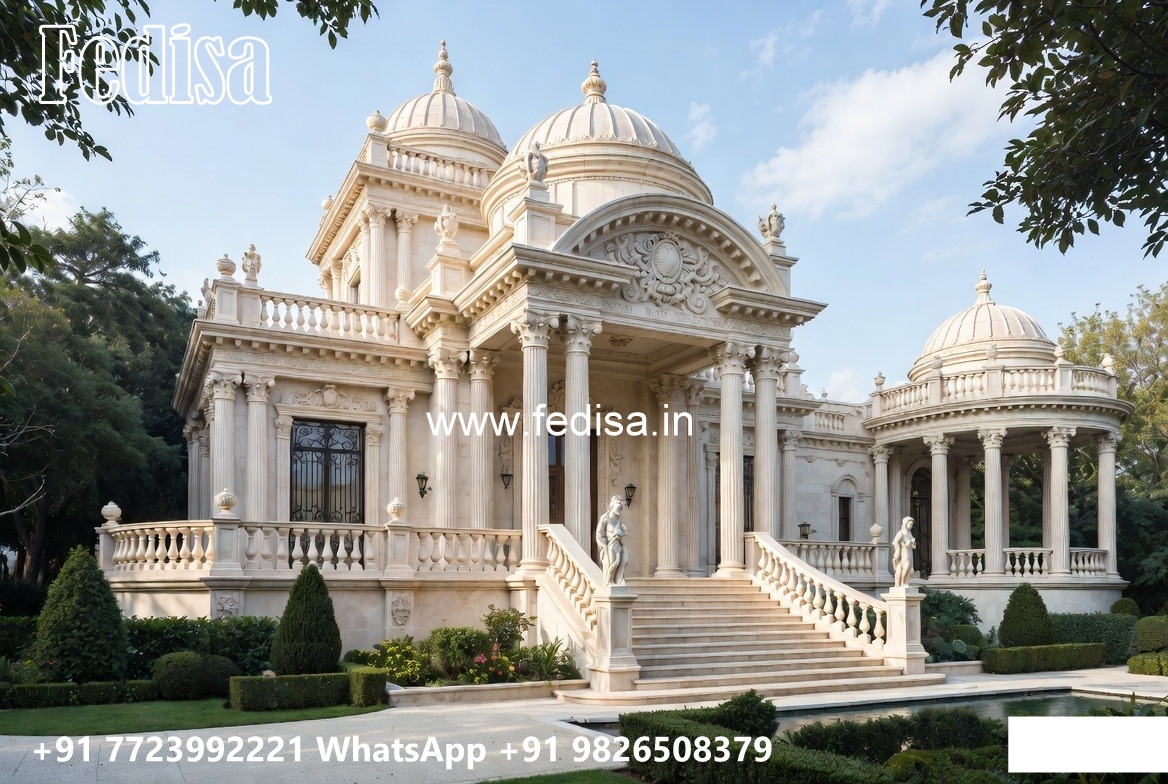 Classic Villa Design with Premium Exterior Lighting No-842