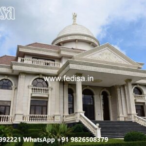 Classic Villa Design with Stylish Entryway Decor No-847