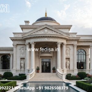 Classic Villa Design with Decorative Architectural Features No-853