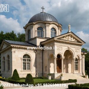 Classic Villa Design with Elegant Decorative Pillars No-859