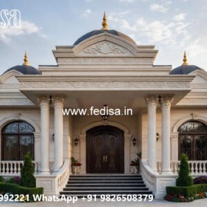 Classic Villa Design with Artistic Wall Decor Ideas No-862