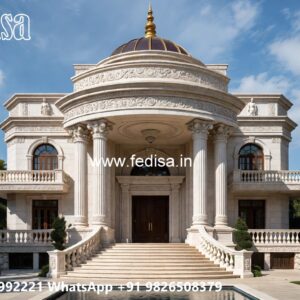Classic Villa Design with Beautiful Luxury Exterior No-869