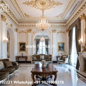 Classic Villa Design with Rich Decorative Interiors No-870