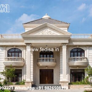 Classic Villa Design with Rich Elegant Architecture No-886