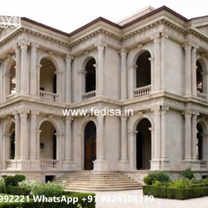 Classic Villa Design with Beautiful Marble Details No-890