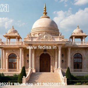 Classic Villa Design with Stylish Front Garden No-893
