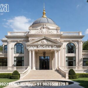 Traditional Classic Villa Design with Beautiful Exteriors No-895