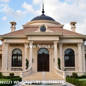 Luxury House Design with Stylish Exterior Facade No-912