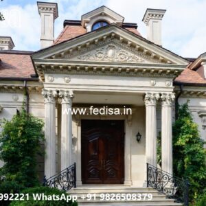 Luxury House Design with Wooden and Marble Finishes No-921