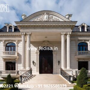 Luxury House Design with Large Glass Windows No-923