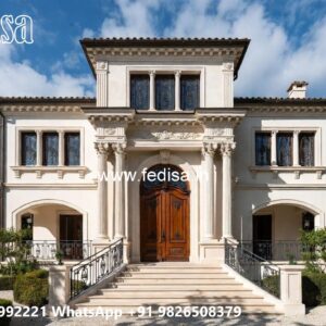 Luxury House Design with Modern Swimming Pool Area No-973
