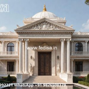 Luxury House Design with Beautiful Balcony Decor No-981