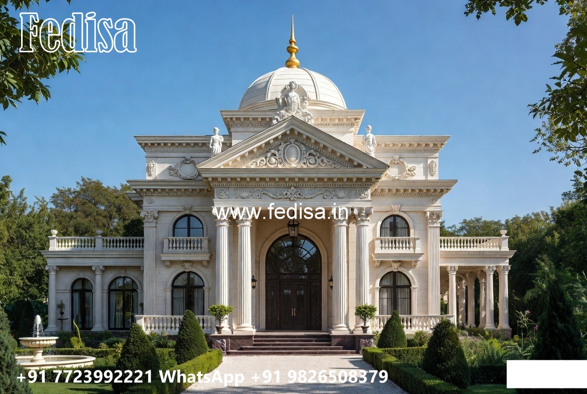Luxury House Design with Luxury Terrace Lounge No-983