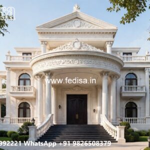 Luxury House Design with Elegant Front Yard Ideas No-1012