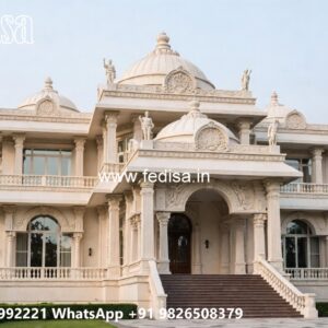 Classic House Design with Elegant Balcony Concepts No-1064