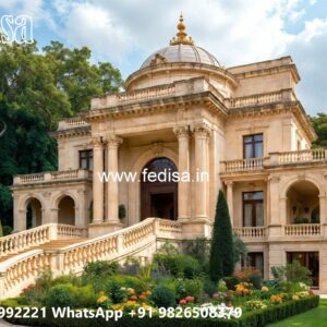 Classic House Design with Beautiful Staircase Ideas No-1080