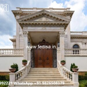 Traditional Classic House Design with Rich Decor No-1085